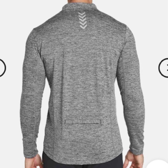 🌈 6/$60, Baleaf Laureate Thermal, Mock Neck, Grey, Large - Picture 2 of 11